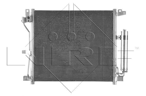 Condensator, climatizare 350226 NRF