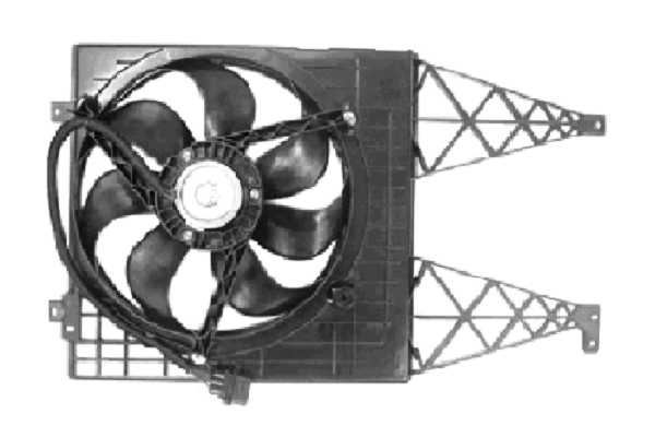 Ventilator, radiator 47056 NRF