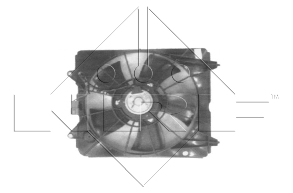 Ventilator, radiator 47272 NRF