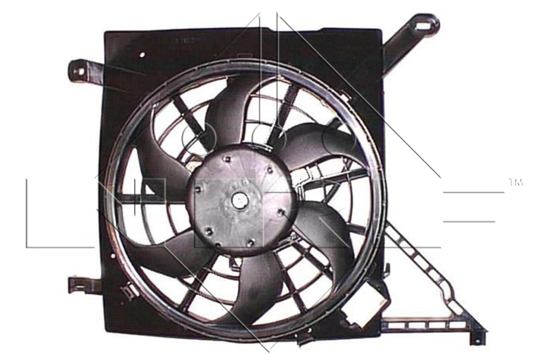 Ventilator, radiator 47309 NRF