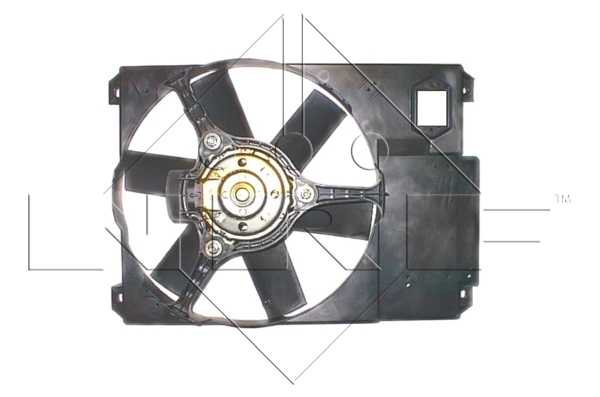 Ventilator, radiator 47351 NRF