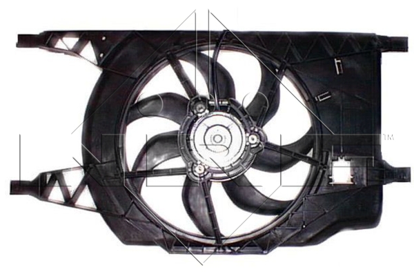 Ventilator, radiator 47366 NRF