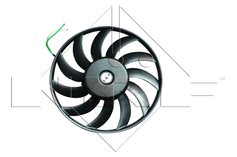 Ventilator, radiator 47420 NRF