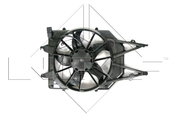 Ventilator, radiator 47475 NRF