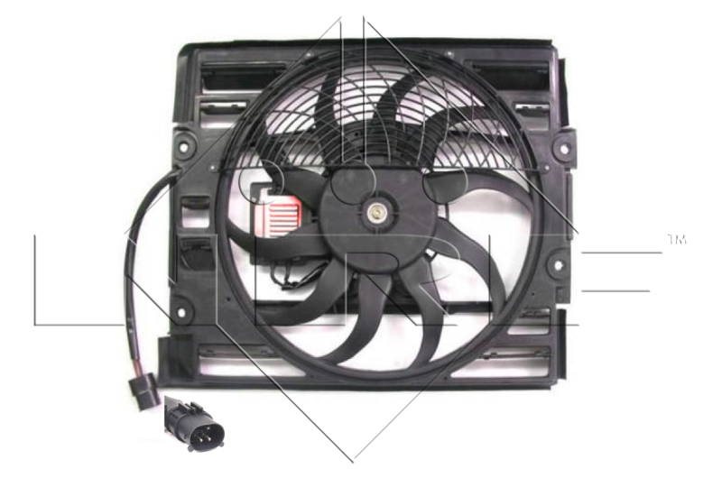 Ventilator, radiator 47481 NRF