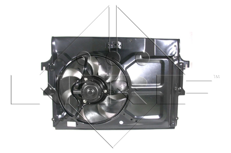 Ventilator, radiator 47490 NRF