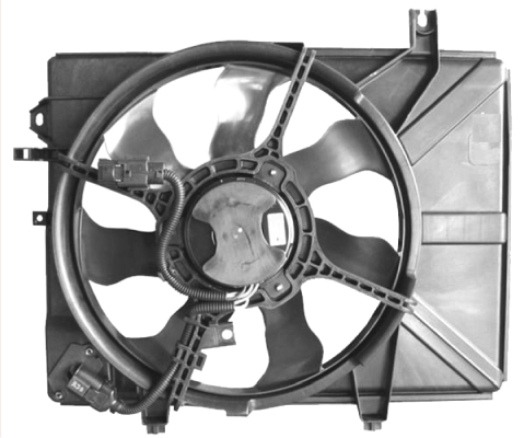 Ventilator, radiator 47606 NRF