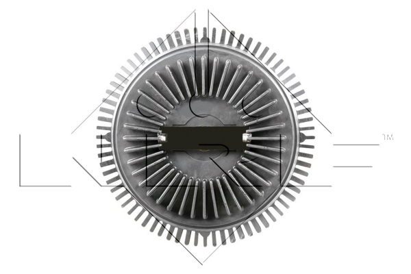 Cupla, ventilator radiator 49552 NRF