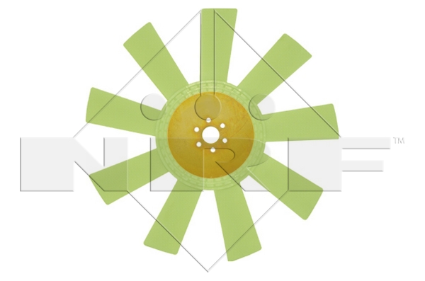 Paleta ventilator, racire motor 49808 NRF