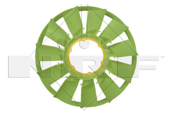 Paleta ventilator, racire motor 49825 NRF