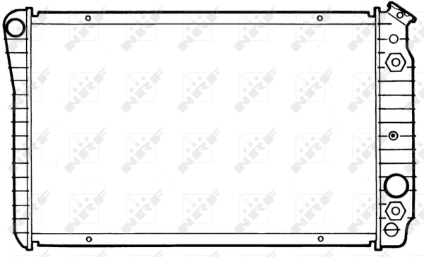 Radiator, racire motor 50322 NRF