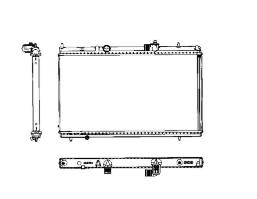 Radiator, racire motor 50466 NRF