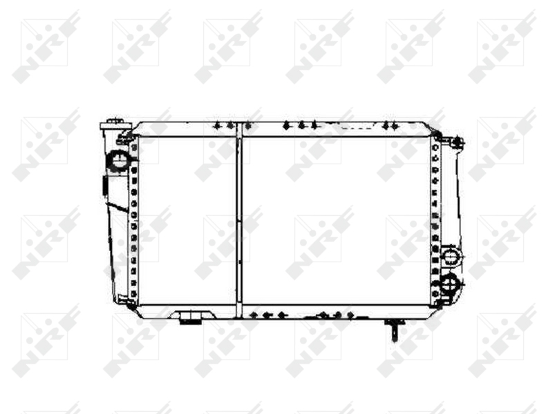 Radiator, racire motor 507343 NRF