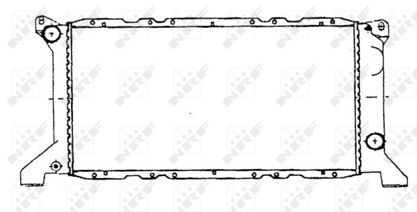 Radiator, racire motor 507373 NRF