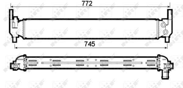 Radiator, racire motor 53126 NRF