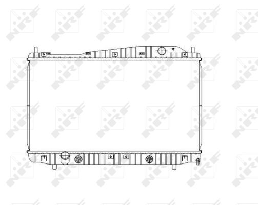 Radiator, racire motor 53482 NRF