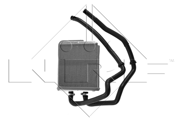 Schimbator caldura, incalzire habitaclu 54218 NRF