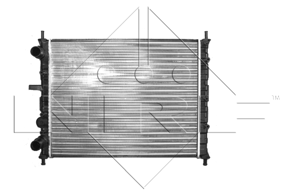 Radiator, racire motor 58017 NRF