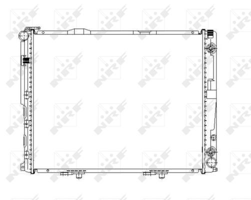 Radiator, racire motor 58156 NRF