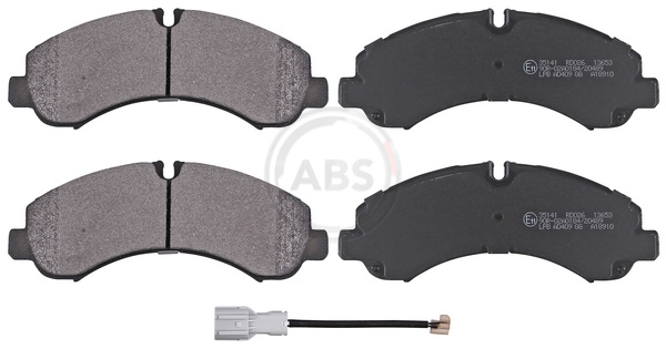 Set placute frana,frana disc 35141 A.B.S.