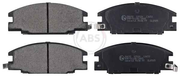 Set placute frana,frana disc 36632 A.B.S.