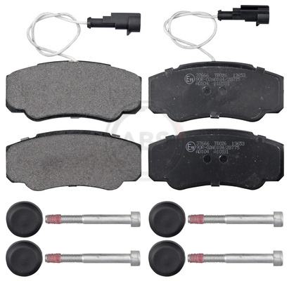 Set placute frana,frana disc 37666 A.B.S.
