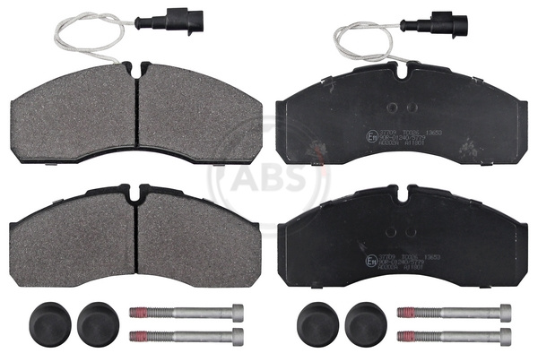 Set placute frana,frana disc 37709 A.B.S.