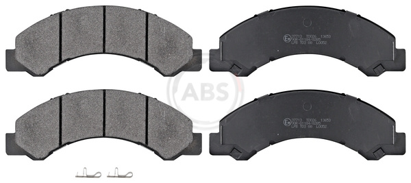Set placute frana,frana disc 37713 A.B.S.