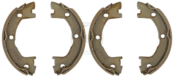 Set saboti frana, frana de mana 9377 A.B.S.