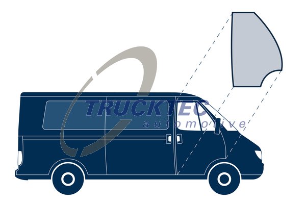 Elemente decorative/protectie, portiera 01.50.017 TRUCKTEC AUTOMOTIVE