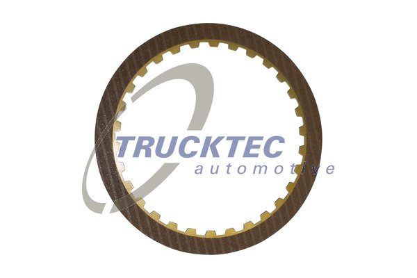 Lamelă Fricțiune, ambreiaj lamelar (cutie viteze autom.) 02.25.011 TRUCKTEC AUTOMOTIVE