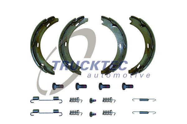 Set saboti frana, frana de mana 02.35.006 TRUCKTEC AUTOMOTIVE