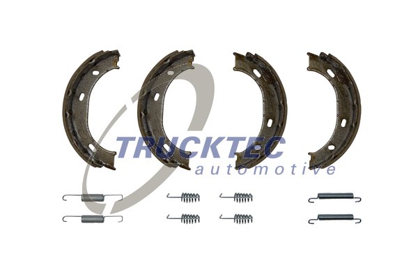 Set saboti frana, frana de mana 02.35.051 TRUCKTEC AUTOMOTIVE