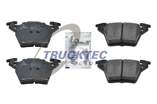 Set placute frana,frana disc 02.35.118 TRUCKTEC AUTOMOTIVE