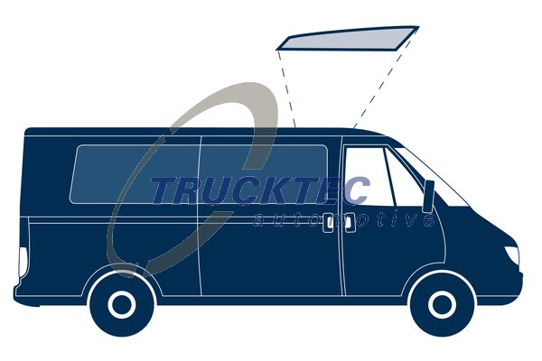 Garnitura etansare,trapa 02.54.056 TRUCKTEC AUTOMOTIVE