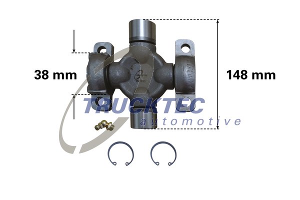 Articulatie, cardan 04.40.003 TRUCKTEC AUTOMOTIVE