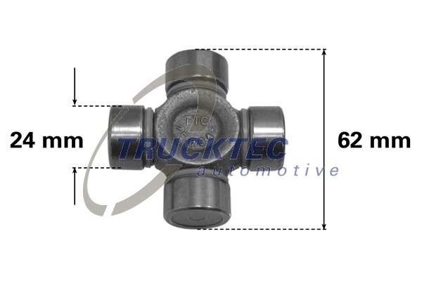 Articulatie, cardan 08.34.111 TRUCKTEC AUTOMOTIVE
