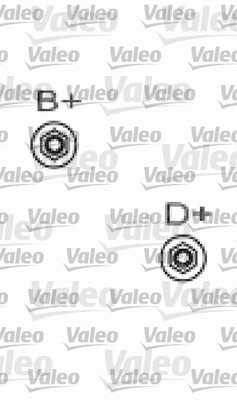 Generator / Alternator 437152 VALEO