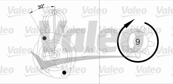 starter 433294 VALEO