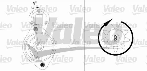 starter 436042 VALEO