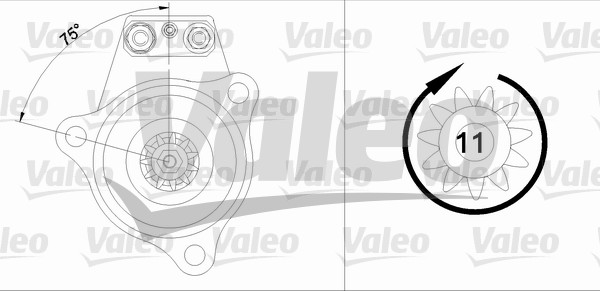 Starter 455524 VALEO
