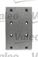 Set garnituri de frictiune, frana tambur 219010 VALEO