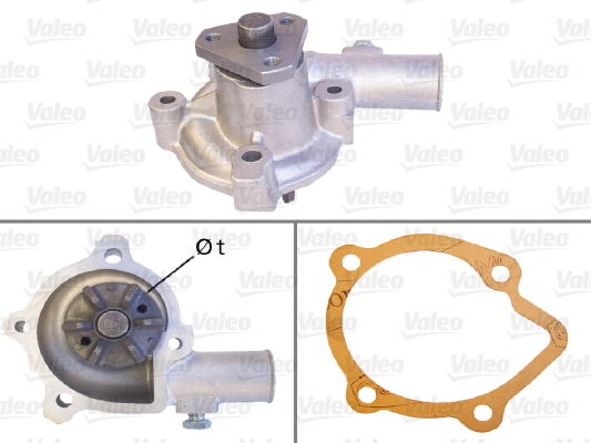 Pompă de apă, răcire motor 506032 VALEO