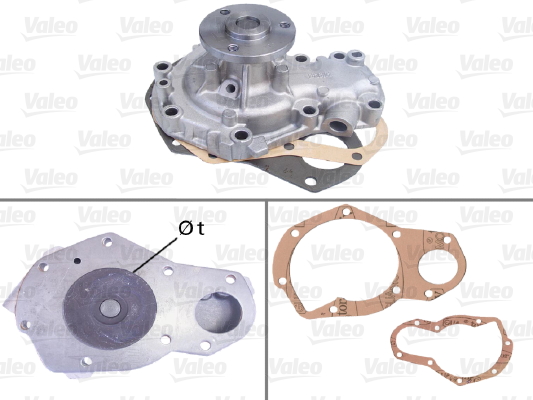 Pompă de apă, răcire motor 506314 VALEO
