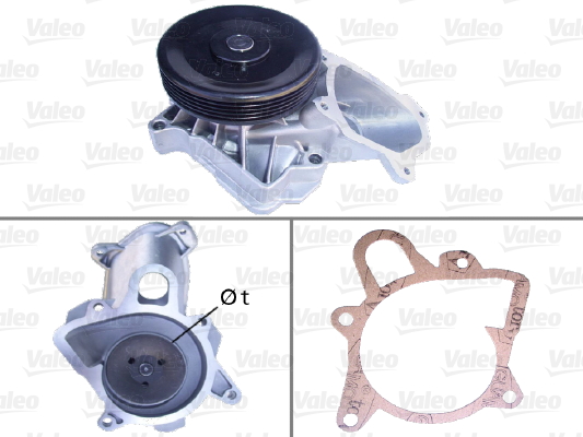 Pompă de apă, răcire motor 506710 VALEO