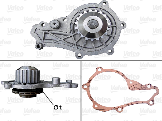 Pompă de apă, răcire motor 506715 VALEO