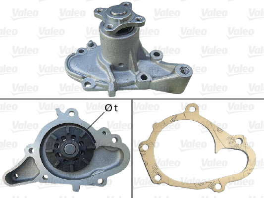 Pompă de apă, răcire motor 506777 VALEO