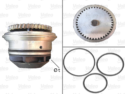 Pompă de apă, răcire motor 506877 VALEO