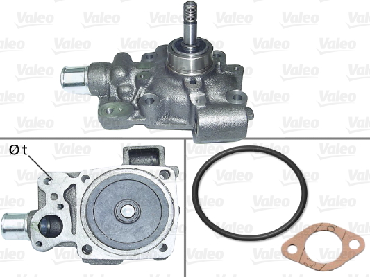 Pompă de apă, răcire motor 506879 VALEO