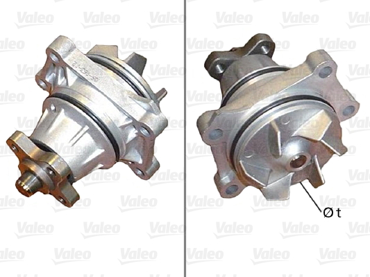 Pompă de apă, răcire motor 506903 VALEO
